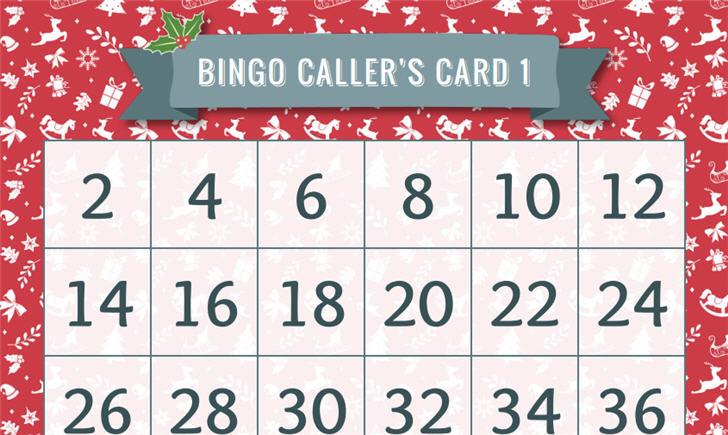 ͡¹͹ ԧŢ Even Number Bingo