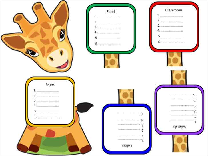 ͡¹͹ 㺧ҹ֡ǹѾѧҾСͺٻҿ giraffe words